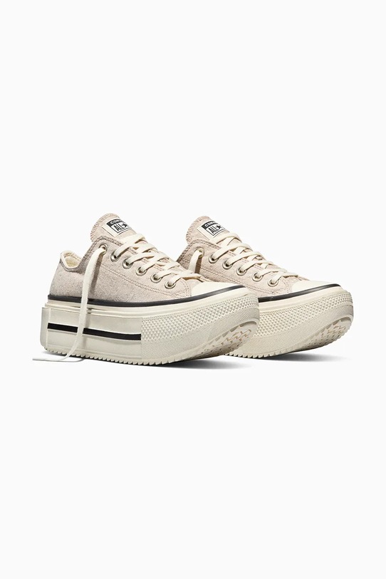 Converse tenisówki Ctas Double Stack A17884C beżowy SS26