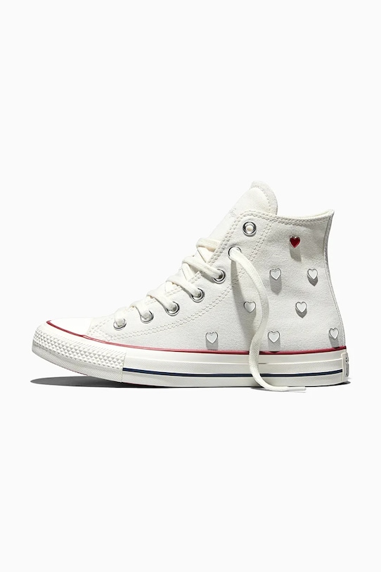Detské tenisky Converse Chuck Taylor All Star Valentine's Day biela A19055C