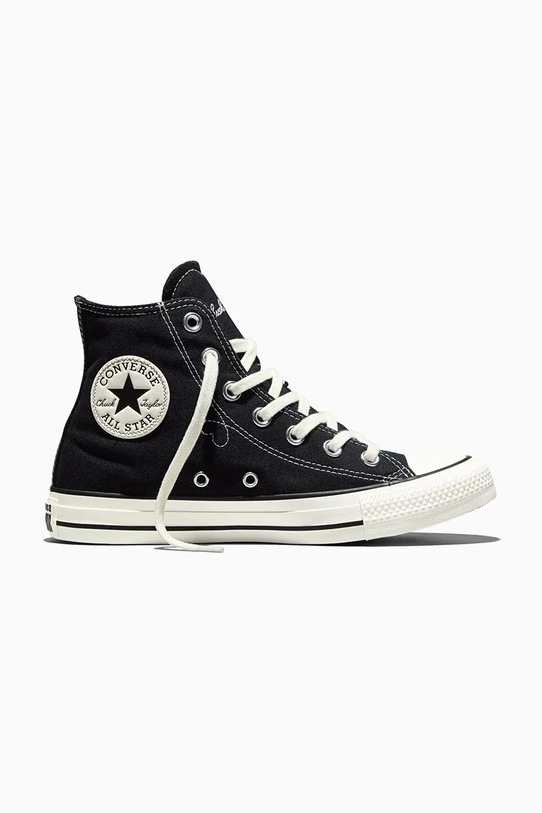 Converse trampki dziecięce Chuck Taylor All Star Valentine's Day syntetyczny czarny A19056C