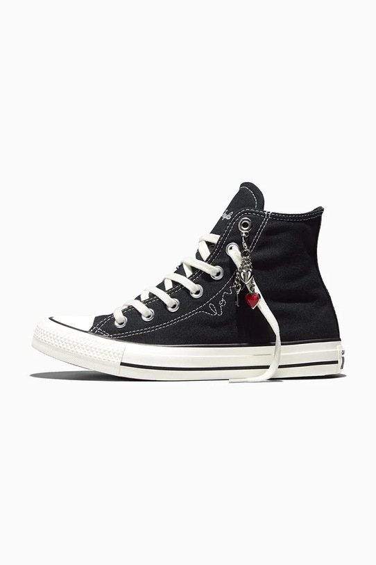 Converse trampki dziecięce Chuck Taylor All Star Valentine's Day czarny A19056C
