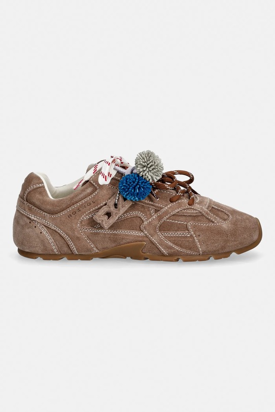 Nokwol sneakersy zamszowe Atlas Mushroom Suede Atlas.Mushroom.Suede brązowy SS26
