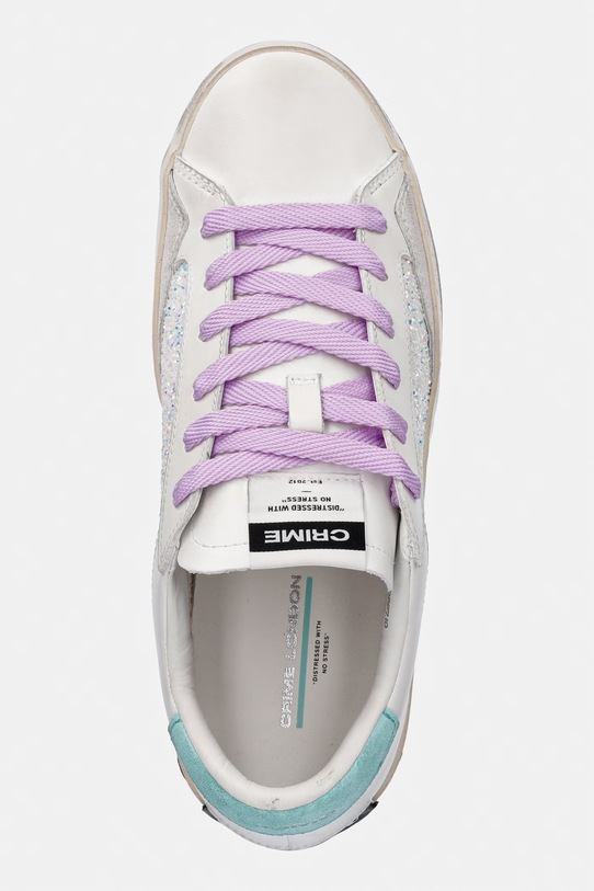 Crime London sneakersy DISTRESSED biały 20000PP7.10