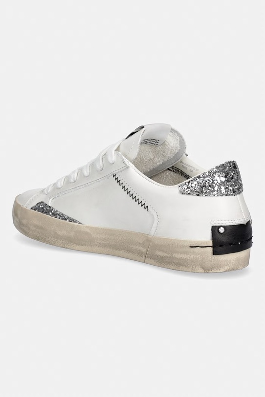Obuwie Crime London sneakersy skórzane DISTRESSED 29000PP8.10 biały