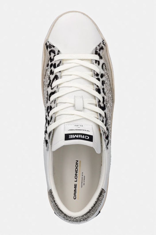 Crime London sneakersy DISTRESSED biały 29003PP8.26