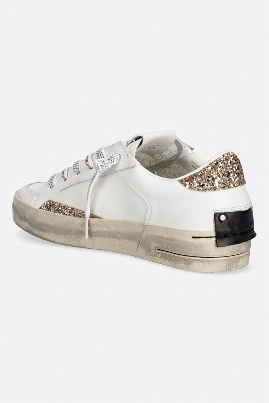 Obuwie Crime London sneakersy skórzane SK8 DELUXE 29102PP8.10 biały