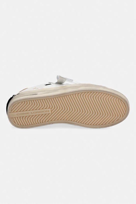 Crime London sneakersy skórzane SK8 DELUXE 29102PP8.10 biały