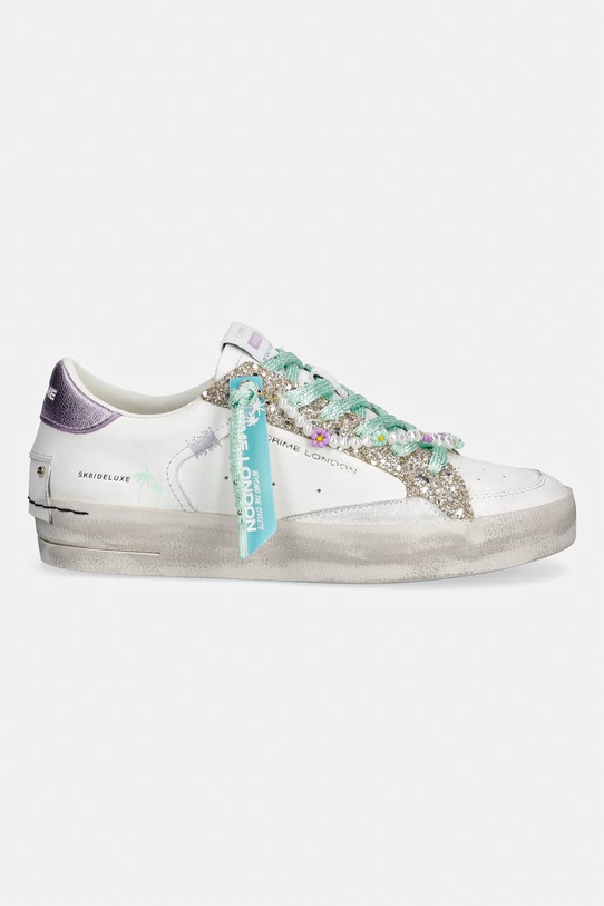 Crime London sneakersy SK8 DELUXE 29112PP8.10 biały SS26