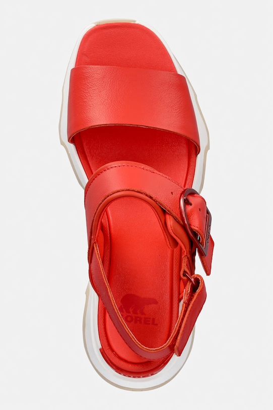 Παιδικά δερμάτινα σανδάλια Sorel KINETIC IMPACT WEDG κόκκινο 2157671637
