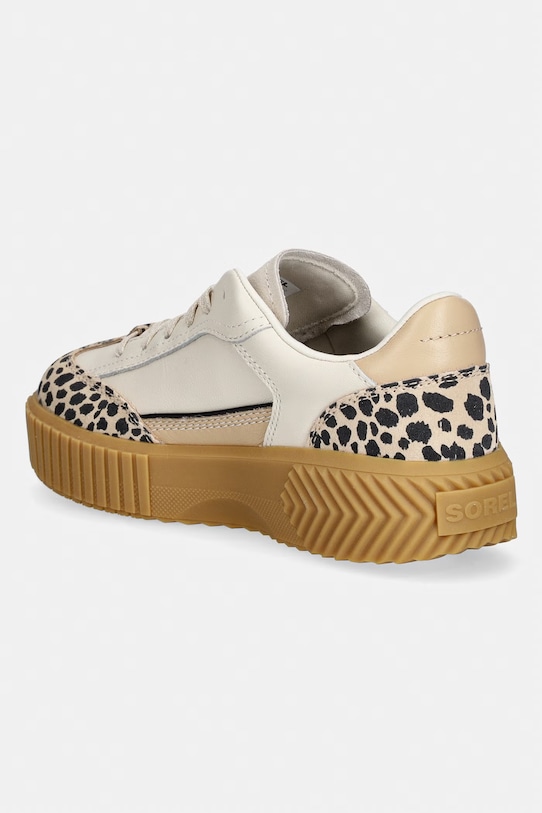 Obuwie Sorel sneakersy skórzane ONA AVE T-TOE 2144991193 beżowy