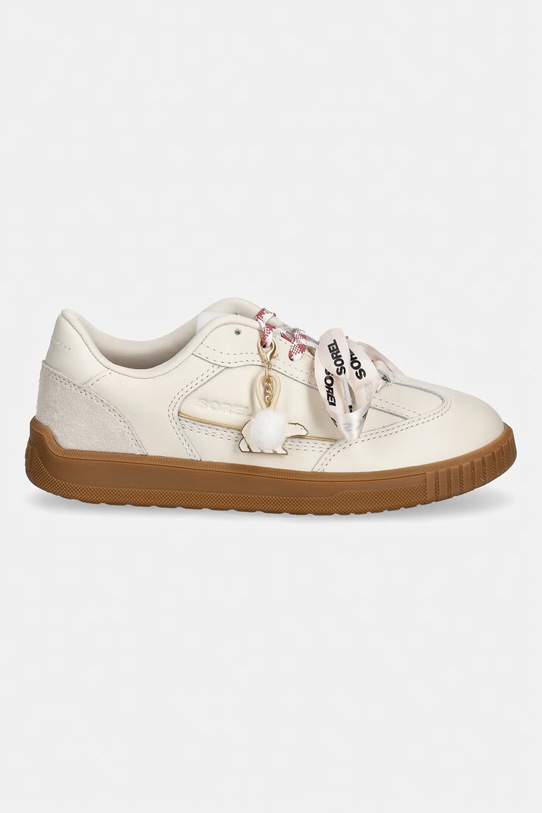 Sorel sneakersy skórzane ONA DRIFT LX 2164641191 beżowy SS26