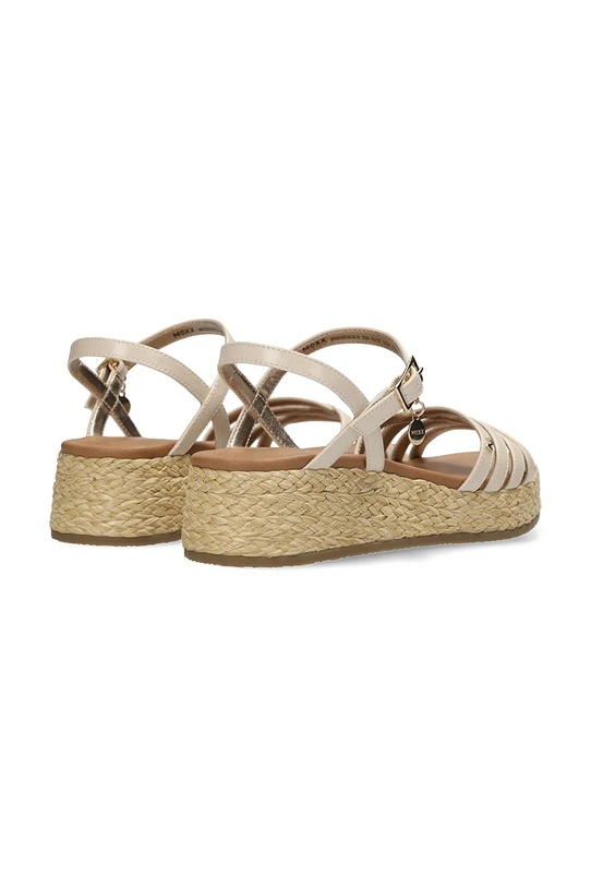 Obuwie Mexx espadryle NOEMI SADÉ Heeled sandal MI001602361W.01 beżowy