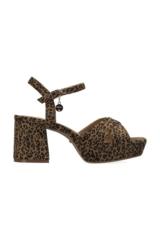 Mexx sandały na słupku NALINA NICKY brązowy MI001602961W.02
