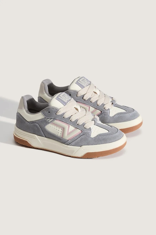 Vans Upland sneakersy damskie skórzane VN000D700BP1 szary SS26