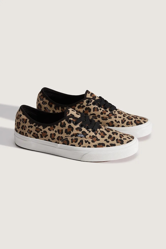 Vans Authentic Leopard tenisówki damskie VN000D7YLPR1 beżowy SS26