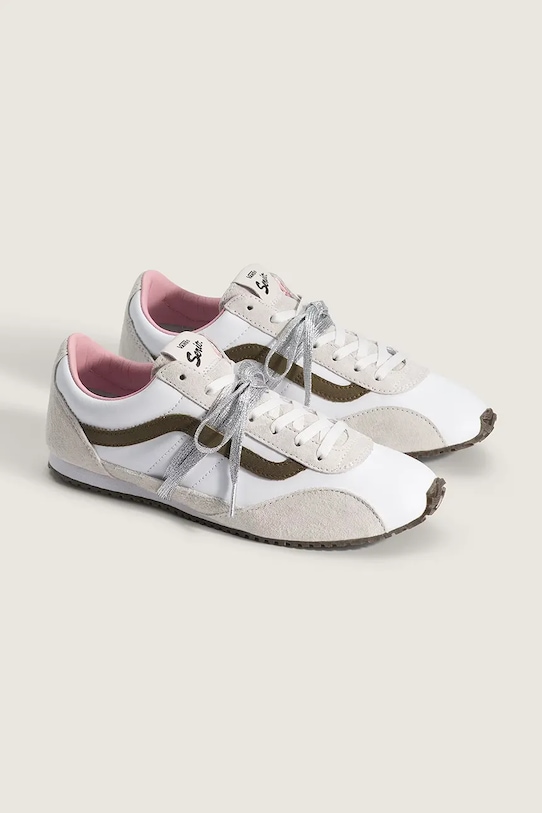 Vans LX SLP Trainer tenisky dámske kožené VN000EHQCJ71 béžová SS26