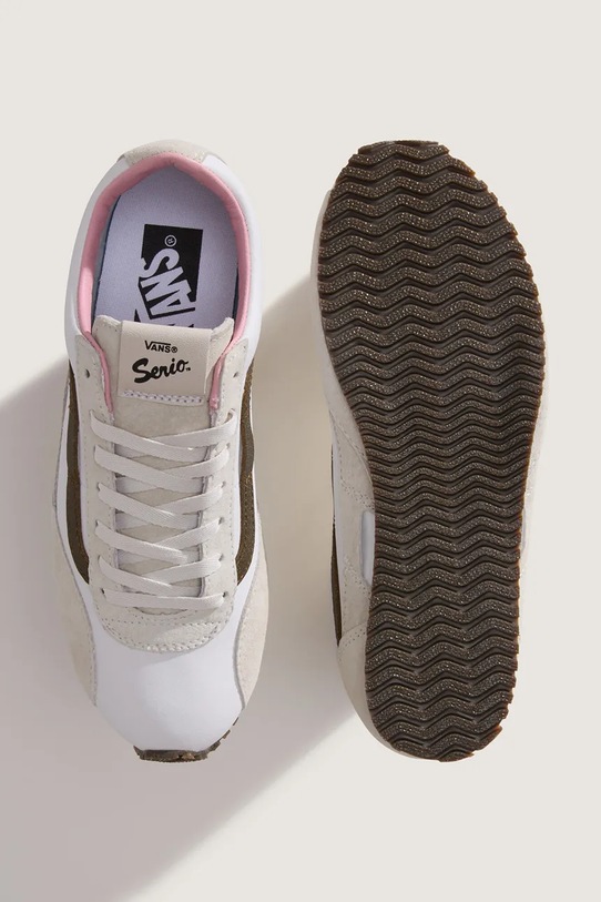 Vans LX SLP Trainer tenisówki damskie skórzane beżowy VN000EHQCJ71