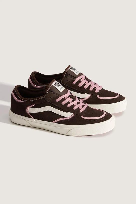 Vans Rowley Classic tenisówki damskie zamszowe VN000SF43N11 brązowy SS26