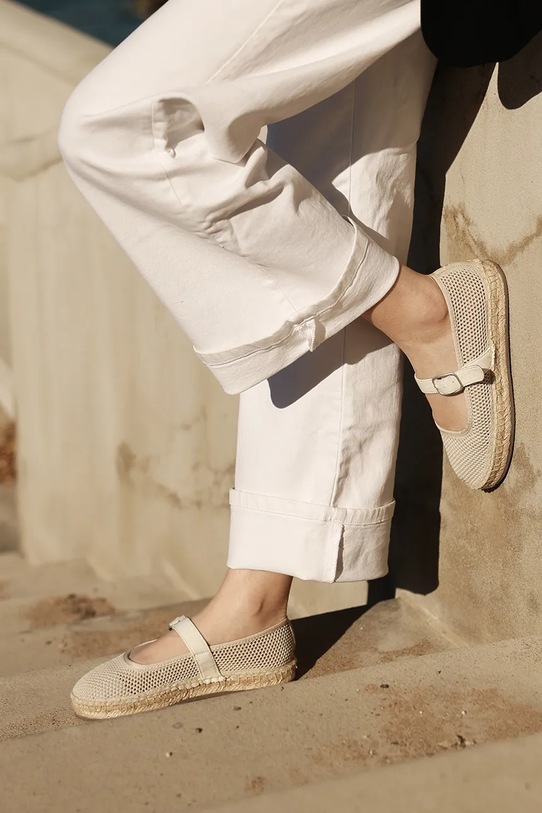 Emu Australia baleriny espadrylowe damskie Tess W13275.NATU