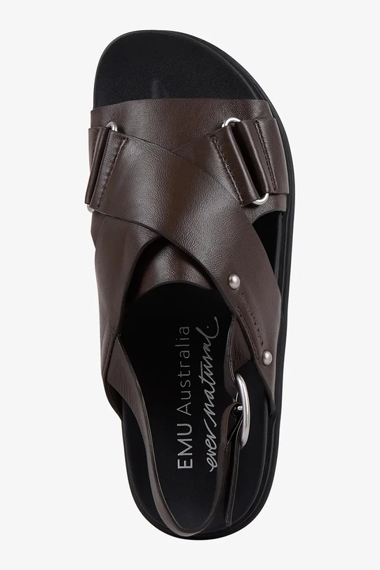 Emu Australia sandały damskie skórzane Faye W13246.ESPR brązowy