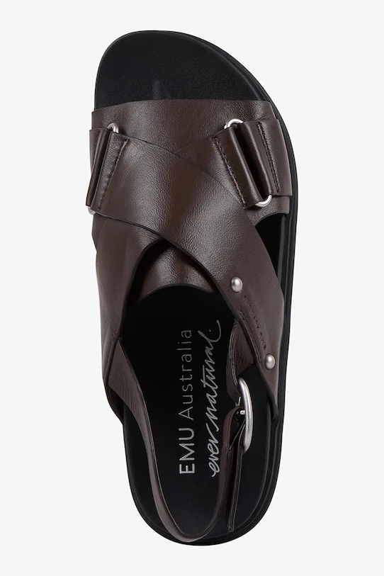Emu Australia sandały damskie skórzane Faye W13246.ESPR brązowy