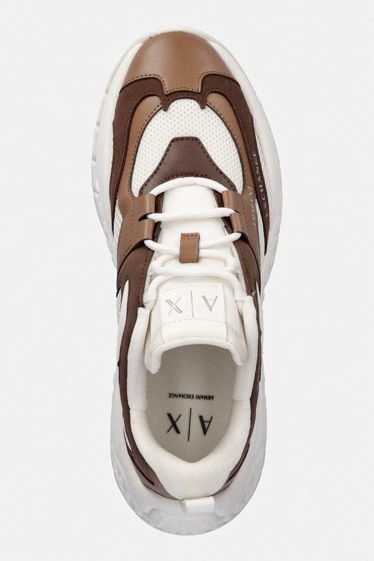 Armani Exchange sneakersy damskie brązowy XDX120.XV708.MZ743