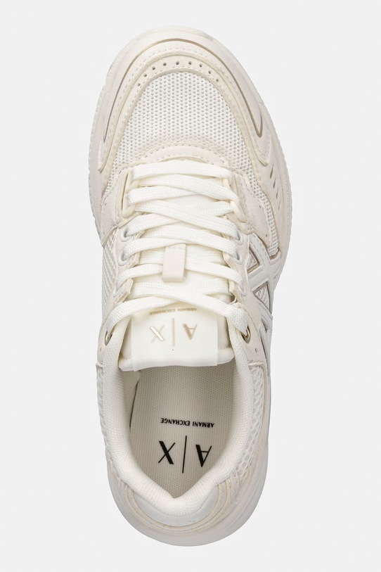 Armani Exchange sneakersy damskie beżowy XW002153.AF22757.MZ128
