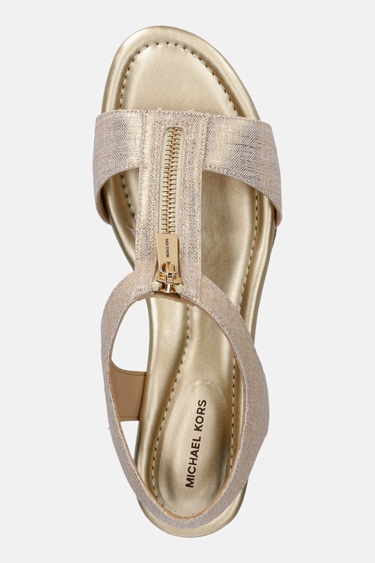 MICHAEL Michael Kors sandały na koturnie Berkley Wedge Sandal złoty 40S6BRMS1D.740
