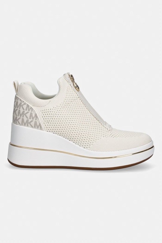 Sneakers MICHAEL Michael Kors Emmy Wedge Zip Slip On 43R6EMFP3D.170 μπεζ SS26
