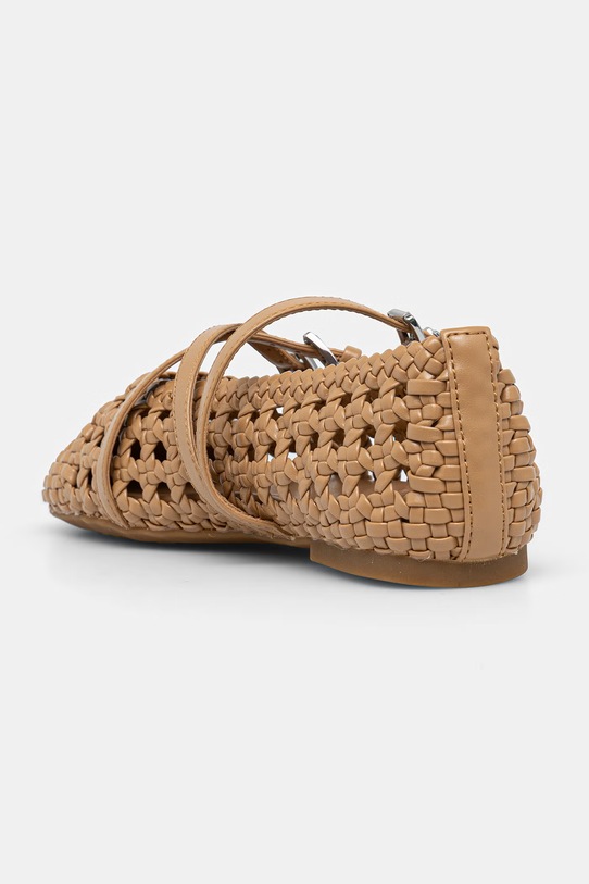 Obuća MICHAEL Michael Kors balerinke Indy Woven Flex Ballet 40S6IDFP1L.198 bež