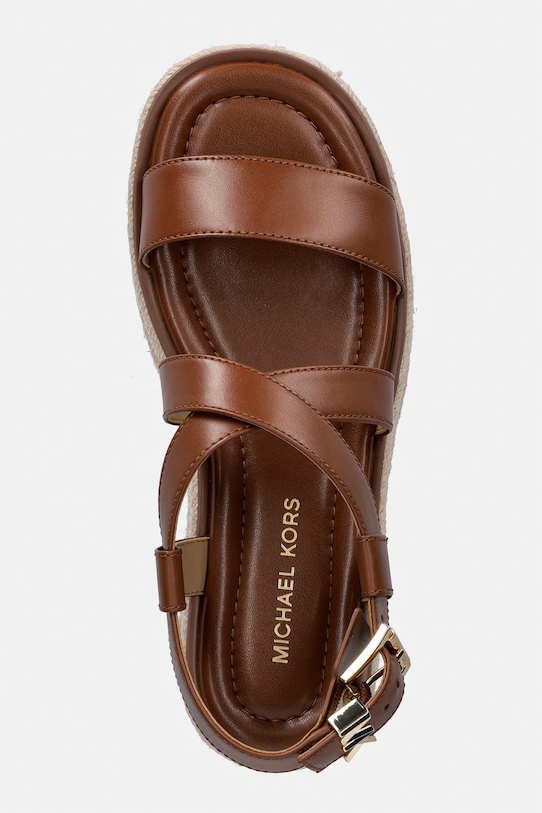 MICHAEL Michael Kors sandały damskie Lynn Espadrille Sandal brązowy 40S5LYFS1L.230
