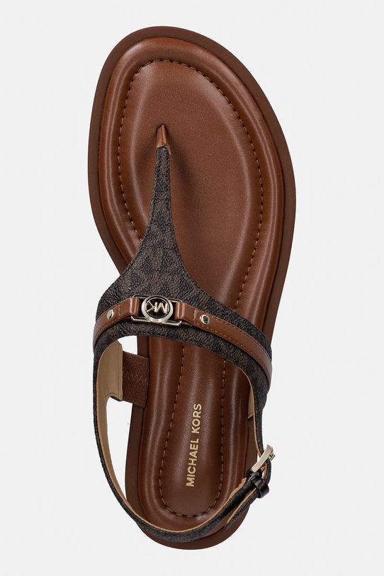 MICHAEL Michael Kors sandały damskie Mandy Thong Sandal brązowy 40S6MAFS1B.200