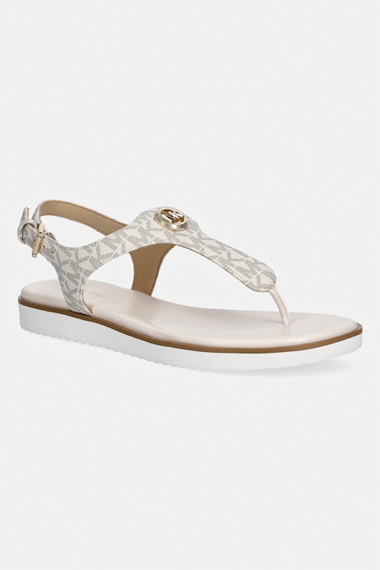 Πέδιλα MICHAEL Michael Kors Val Thong Sandal φλατ μπεζ 40R6VAFS1B.150