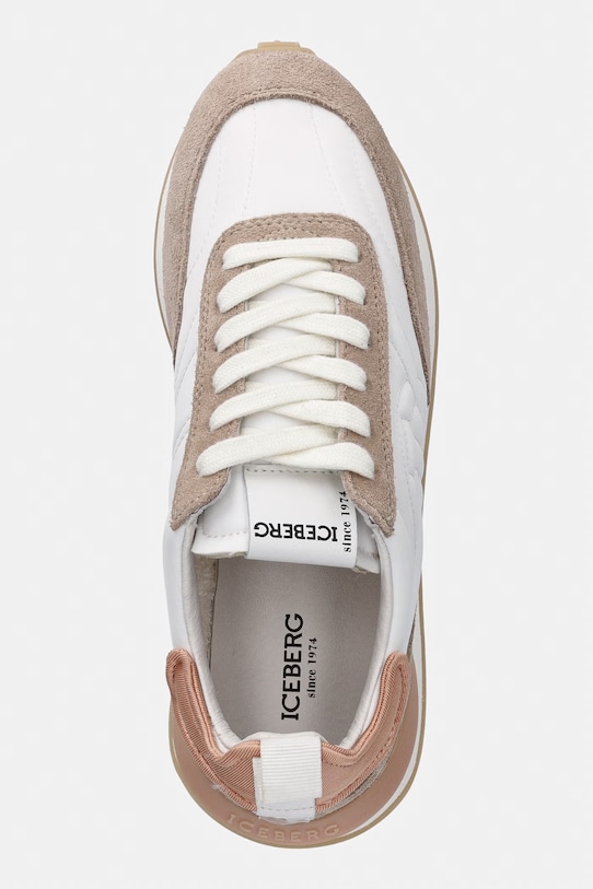 Iceberg sneakersy Loop beżowy ID23190B
