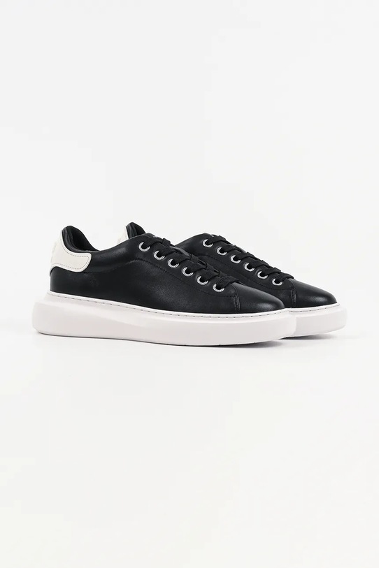 Karl Lagerfeld Kore sneakersy damskie skórzane KL66525.000 czarny SS26