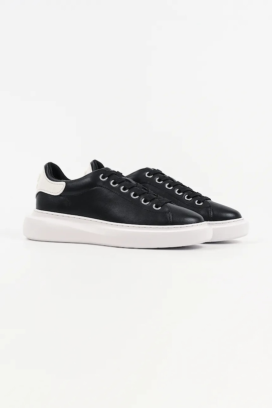 Karl Lagerfeld Kore sneakersy damskie skórzane KL66525.000 czarny SS26