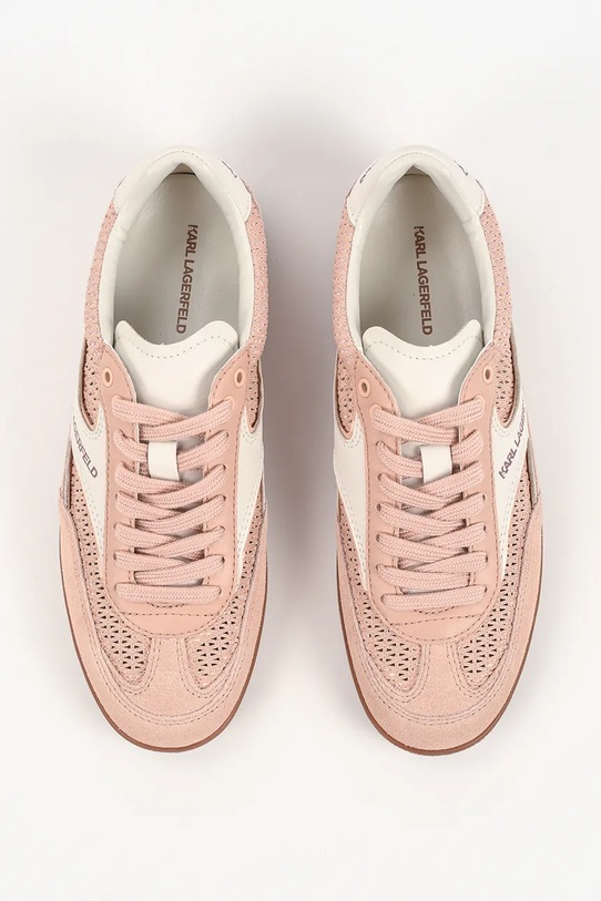 Karl Lagerfeld Kandidate sneakersy damskie różowy KL63826.7NU