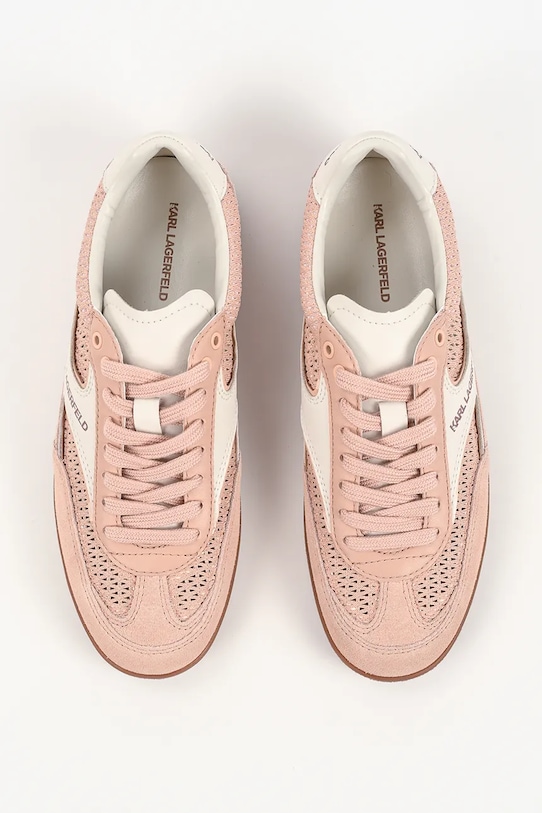 Karl Lagerfeld Kandidate sneakersy damskie różowy KL63826.7NU