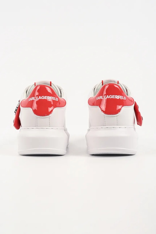 Obuwie Karl Lagerfeld sneakersy skórzane Kapri KL62516V.01D biały