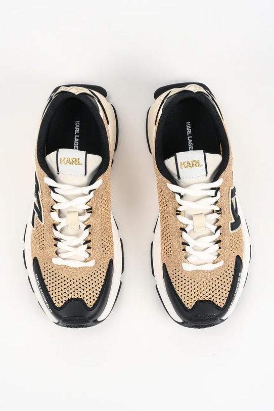 Karl Lagerfeld sneakersy Orion beżowy KL65521A.KGD