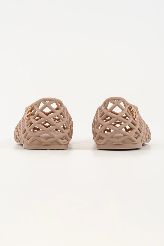 Obuwie Karl Lagerfeld baleriny Jelly Ballet KL80036.V88 beżowy