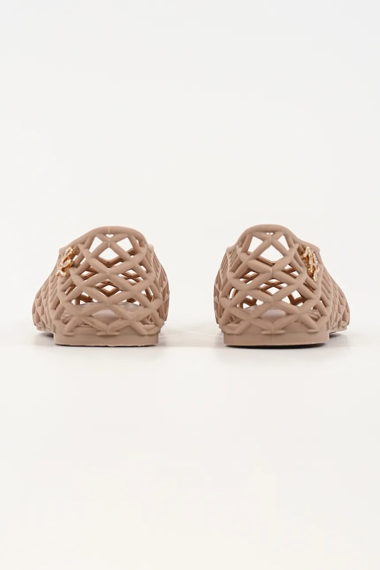 Obuwie Karl Lagerfeld baleriny Jelly Ballet KL80036.V88 beżowy