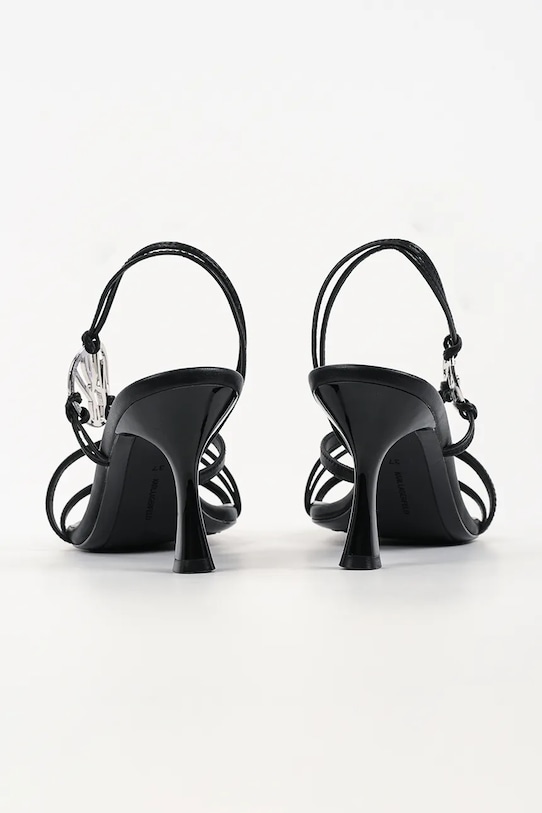 Παπούτσια Δερμάτινες γόβες Karl Lagerfeld Sienna KL32702A.000 μαύρο