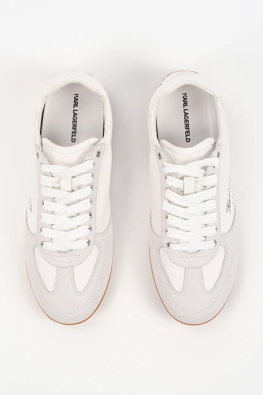 Karl Lagerfeld Altia sneakersy damskie skórzane biały KL66125.311