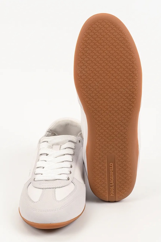 Karl Lagerfeld Altia sneakersy damskie skórzane KL66125.311 biały