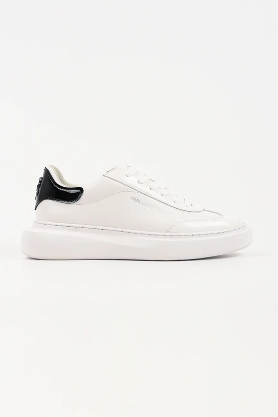 Karl Lagerfeld Kore sneakersy damskie skórzane biały KL66525A.011