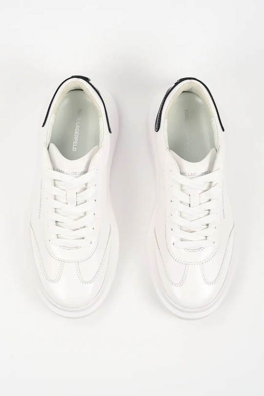 Karl Lagerfeld Kore sneakersy damskie skórzane biały KL66525A.011