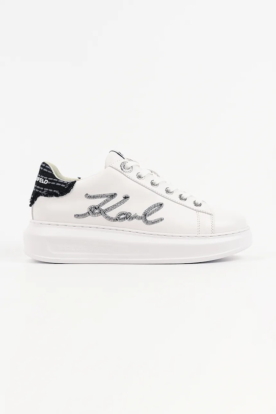 Karl Lagerfeld Kapri sneakersy damskie biały KL62510R.011
