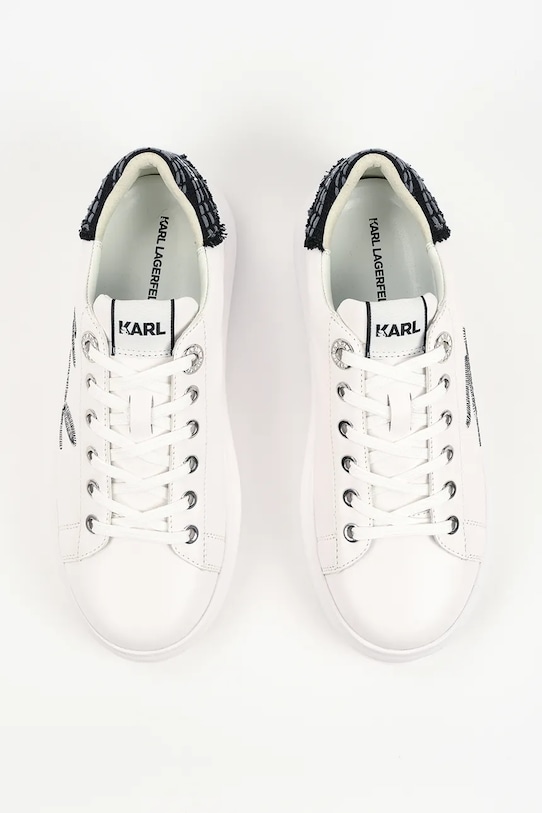 Karl Lagerfeld Kapri sneakersy damskie biały KL62510R.011