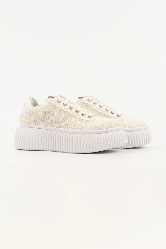 Karl Lagerfeld sneakers Kreeper Lo KL42326B.B11 beige SS26