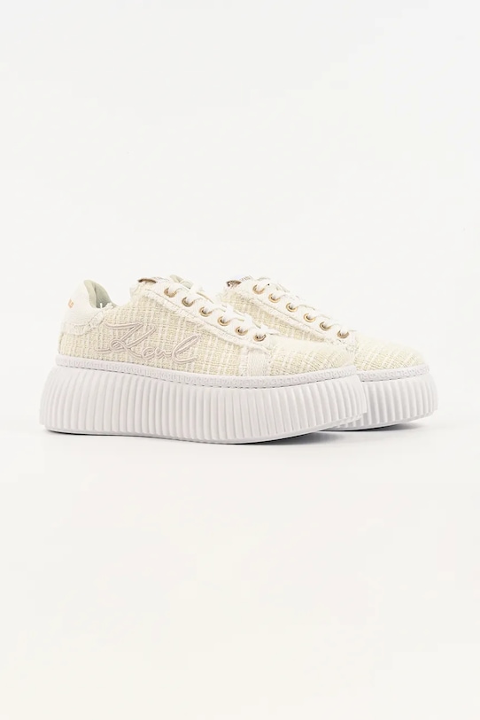 Karl Lagerfeld sneakers Kreeper Lo KL42326B.B11 beige SS26